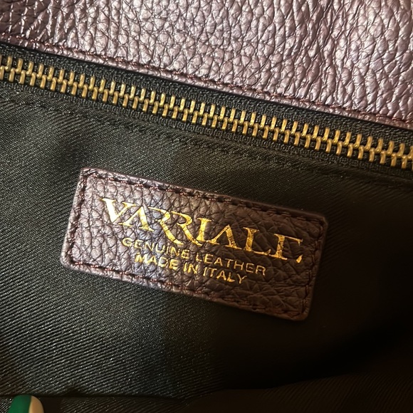 Varriale purple leather purse - Picture 8 of 9